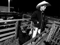 Derick Costa Jr., 10,  at the final event in the New England Rodeo championship in Norton, MA.